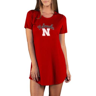 Nebraska College Concepts Women's Marathon Nightshirt