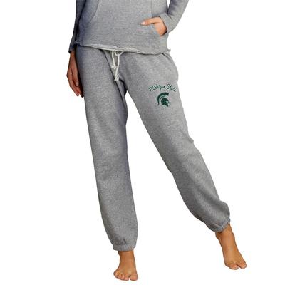 Michigan State College Concepts Women's Mainstream Knit Jogger Pants