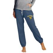  West Virginia College Concepts Women's Mainstream Knit Jogger Pants