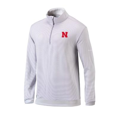 Nebraska Columbia Golf Omni-Wick Even Lie 1/4 Zip Pullover