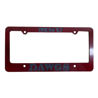 Mississippi State Dawgs License Plate Frame
