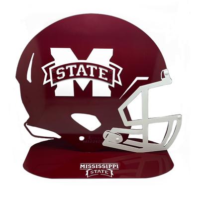 Mississippi State 18 inch Oval Base Helmet Sign