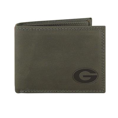 Georgia Zeppro Embossed Bifold Wallet - Grey