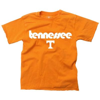 Tennessee YOUTH Raw Edge Faded Short Sleeve Tee