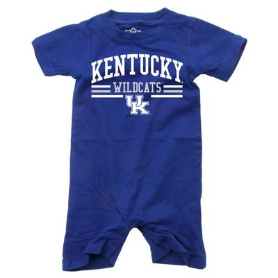 Kentucky Infant Arch with Stripes Short Romper