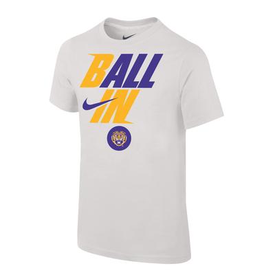 LSU YOUTH Nike 2022 Bench Tournament Tee