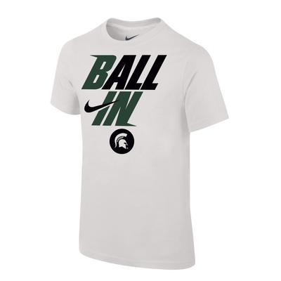 Michigan State YOUTH Nike 2022 Bench Tournament Tee