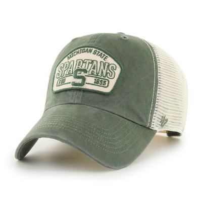 Michigan State 47' Brand Pendwald Patch Trucker Hat