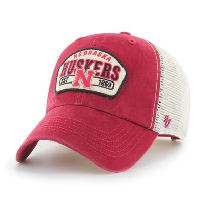 Nebraska 47' Brand Pendwald Patch Trucker Hat