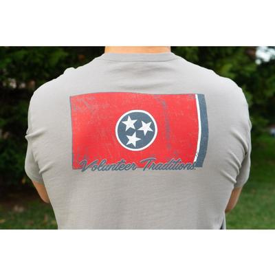 Volunteer Traditions Tennessee State Flag Pocket Tee
