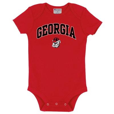 Georgia Champion Infant Short Sleeve Bodysuit