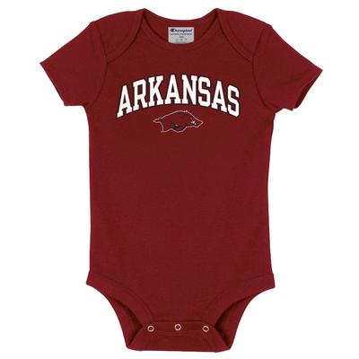 Arkansas Champion Infant Short Sleeve Bodysuit