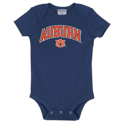 Auburn Champion Infant Short Sleeve Bodysuit