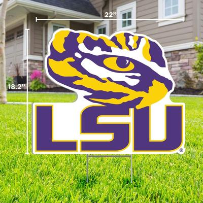 LSU Logo Lawn Sign