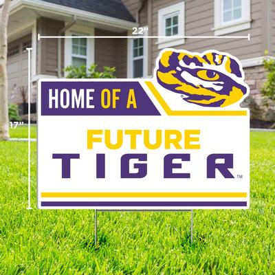 LSU Future Tiger Lawn Sign