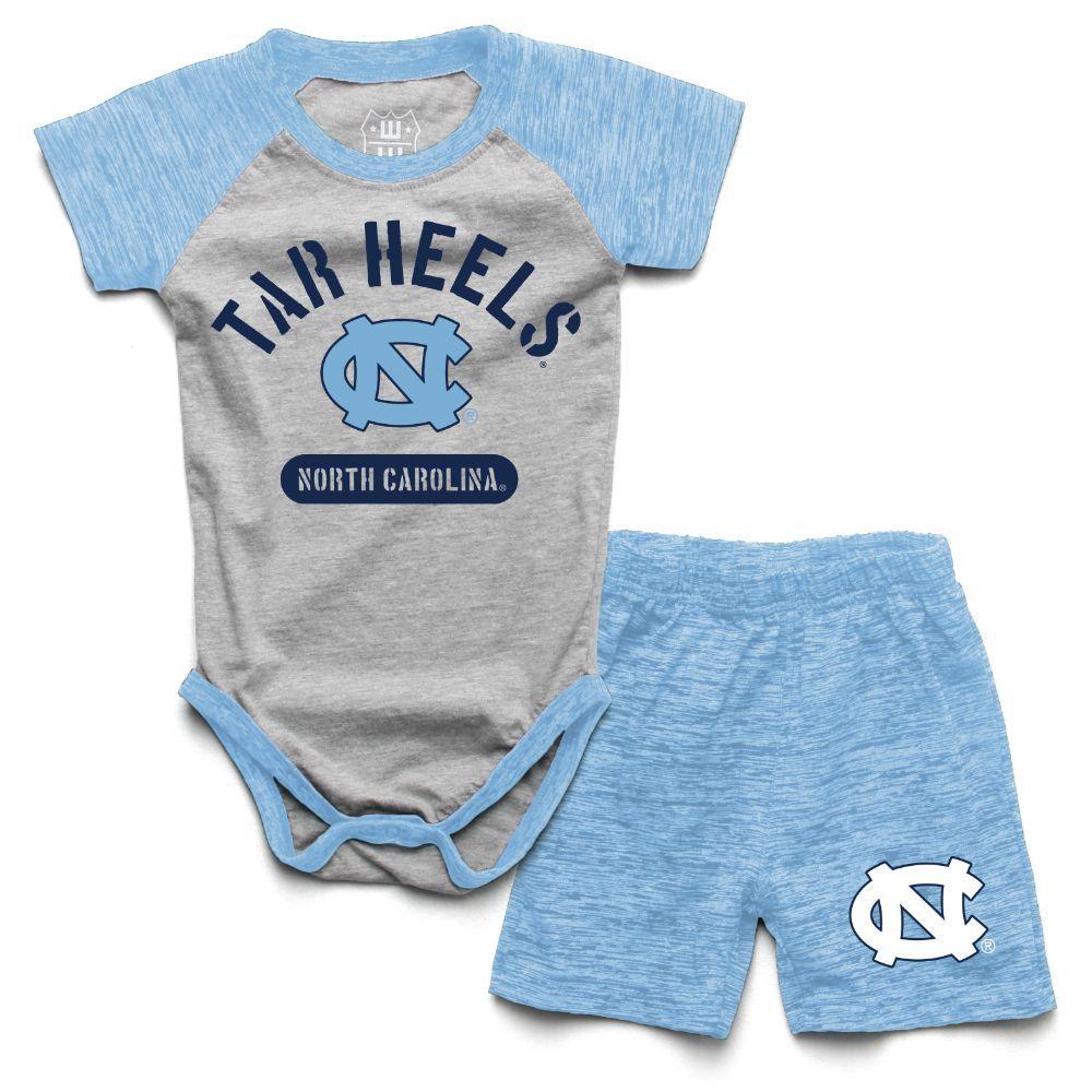  Unc Wes And Willy Infant Cloudy Yarn Onesie And Short Set