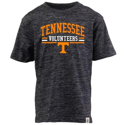 Tennessee Wes and Willy YOUTH Cloudy Yarn Arch with Stripes Tee