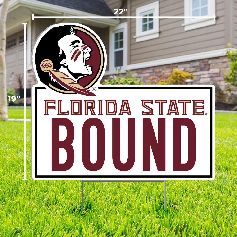  Florida State Bound Lawn Sign