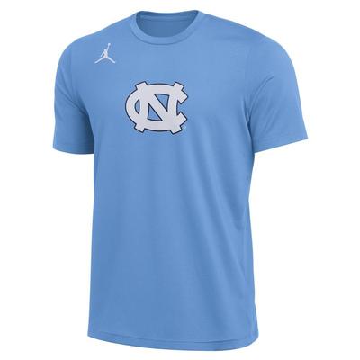 UNC Jordan Brand Dri-Fit Practice Short Sleeve Tee