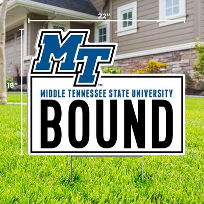 MTSU Bound Lawn Sign
