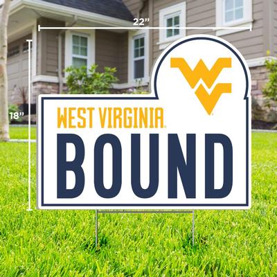 West Virginia Bound Lawn Sign