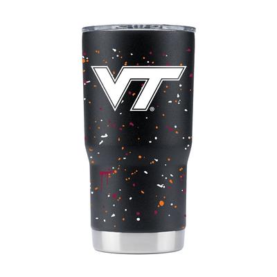 Virginia Tech 20oz Paint Splatter Tumbler