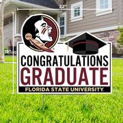  Florida State Congratulations Graduate Lawn Sign