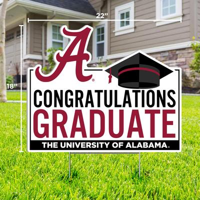 Alabama Congratulations Graduate Lawn Sign