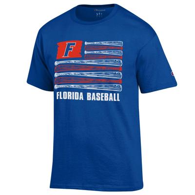 Florida Champion Men's Baseball Flag Tee