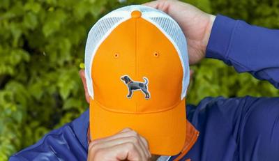 Tennessee Volunteer Traditions Bluetick Promesh Orange Adjustable Hat
