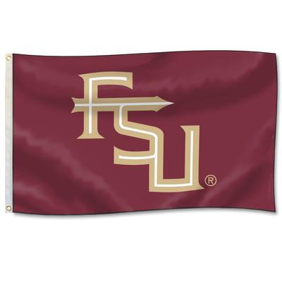 Florida State 3' x 5' Interlock FSU House Flag