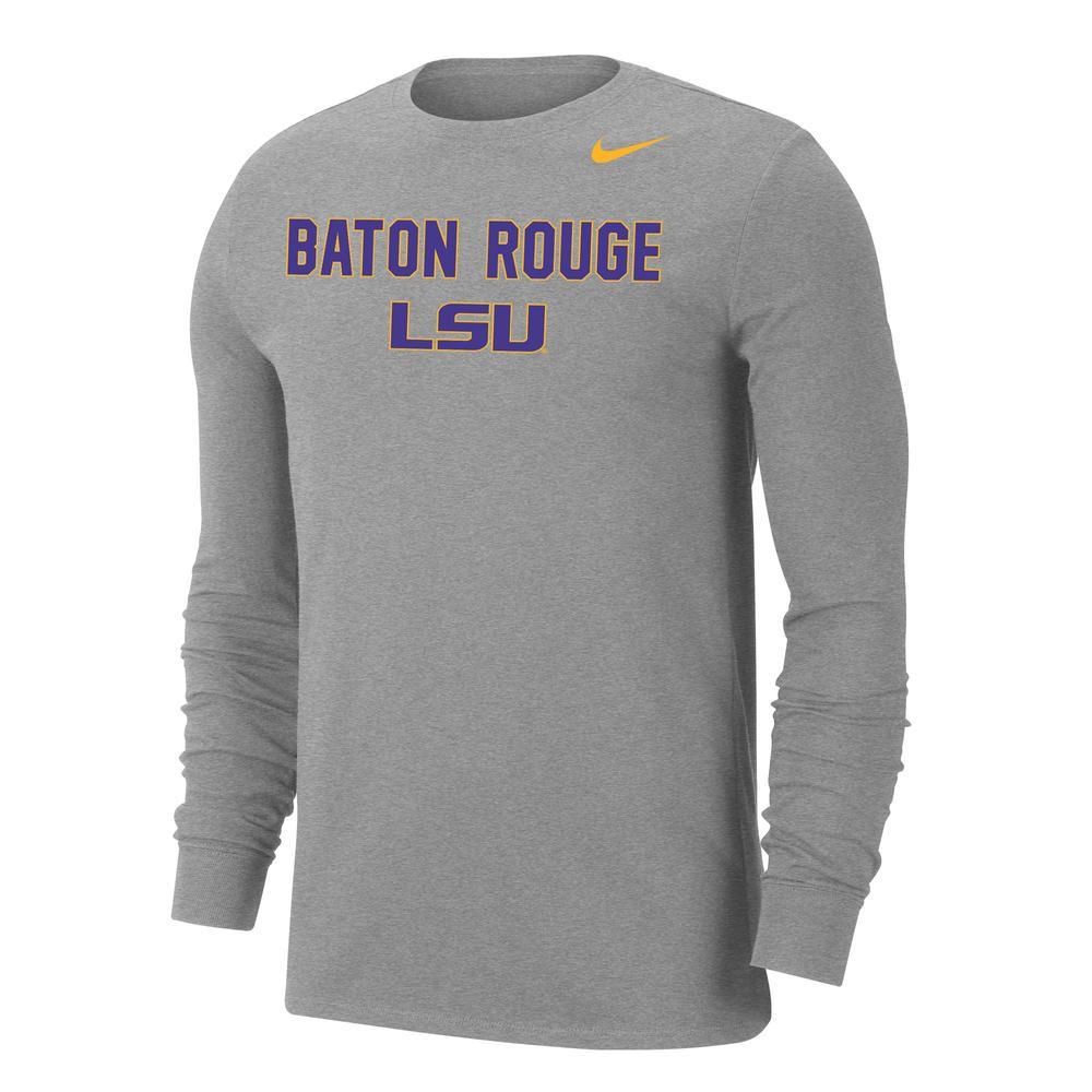 lsu dri fit long sleeve shirt