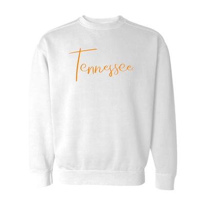 Tennessee Summit Large Script Comfort Colors Crew