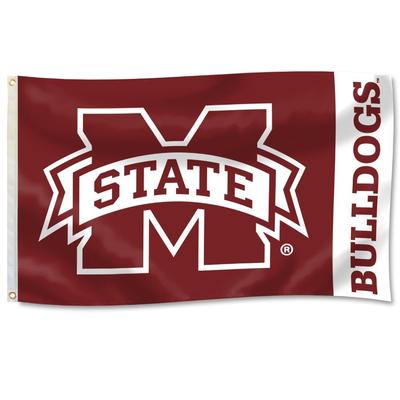 Mississippi State 3' x 5' M State Bulldogs House Flag