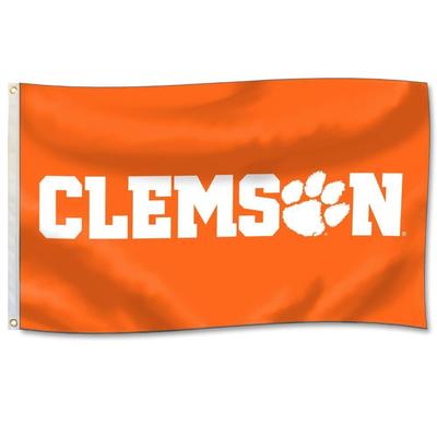 Clemson 3' x 5' Clemson/Paw House Flag