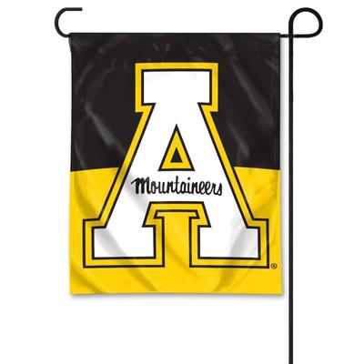 Appalachian State Block A Garden Flag