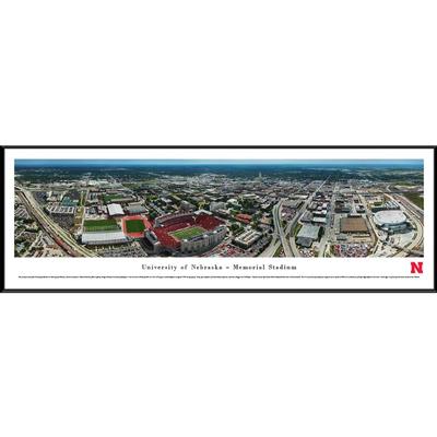 Nebraska Memorial Stadium Aerial View 13.5
