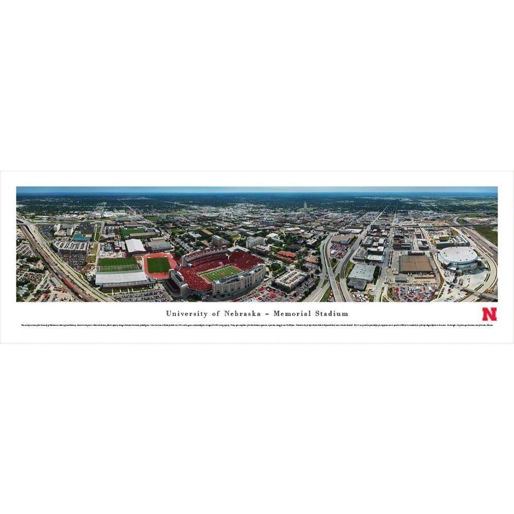  Nebraska Memorial Stadium Aerial View 13.5 