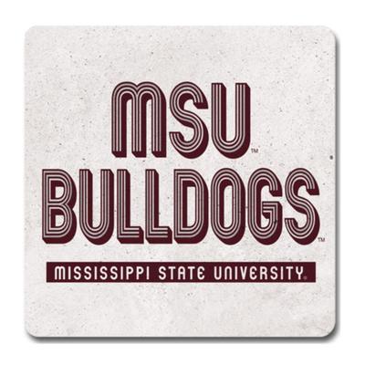 Mississippi State Gameday Stripes Coaster