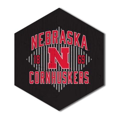 Nebraska Hexagon Magnet