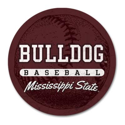 Mississippi State Knockout Circle Coaster