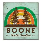  Boone 10 ' Wood Plank Sunny Song Sign