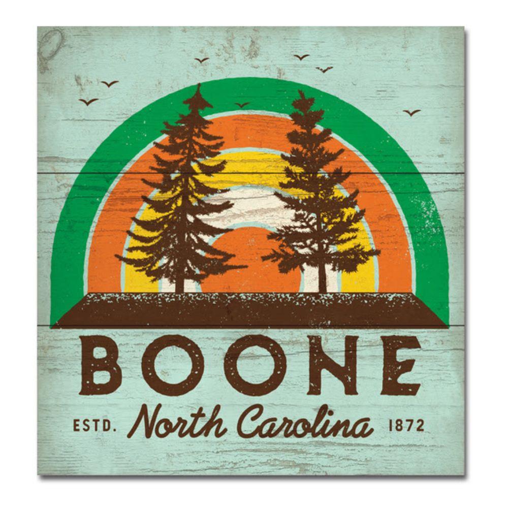  Boone 10 ' Wood Plank Sunny Song Sign
