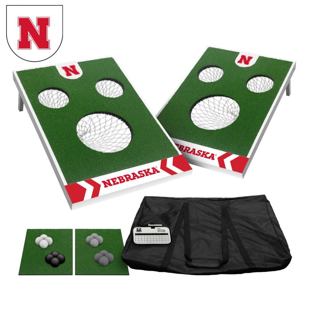  Nebraska Victory Tailgate Chip Shot Golf Game Set
