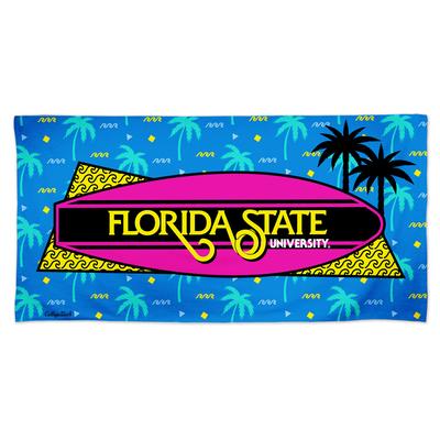 Florida State Blue Spring Break Beach Towel