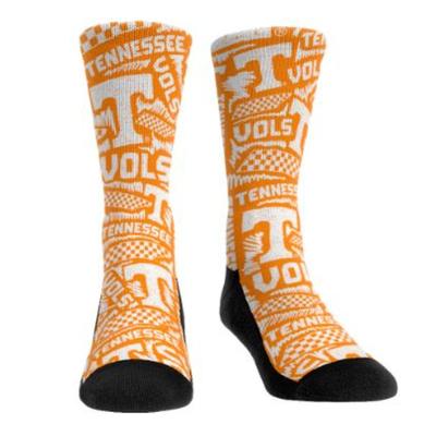 Tennessee Logo Sketch Crew Sock