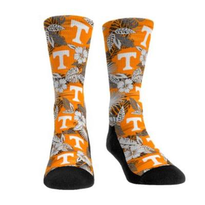 Tennessee Floral Crew Sock