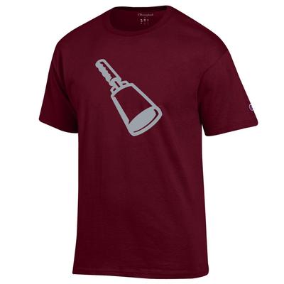 Mississippi State Champion Giant Cowbell Logo Tee