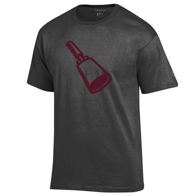 Mississippi State Champion Giant Cowbell Logo Tee