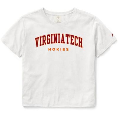 Virginia Tech League Clothesline Cropped Tee